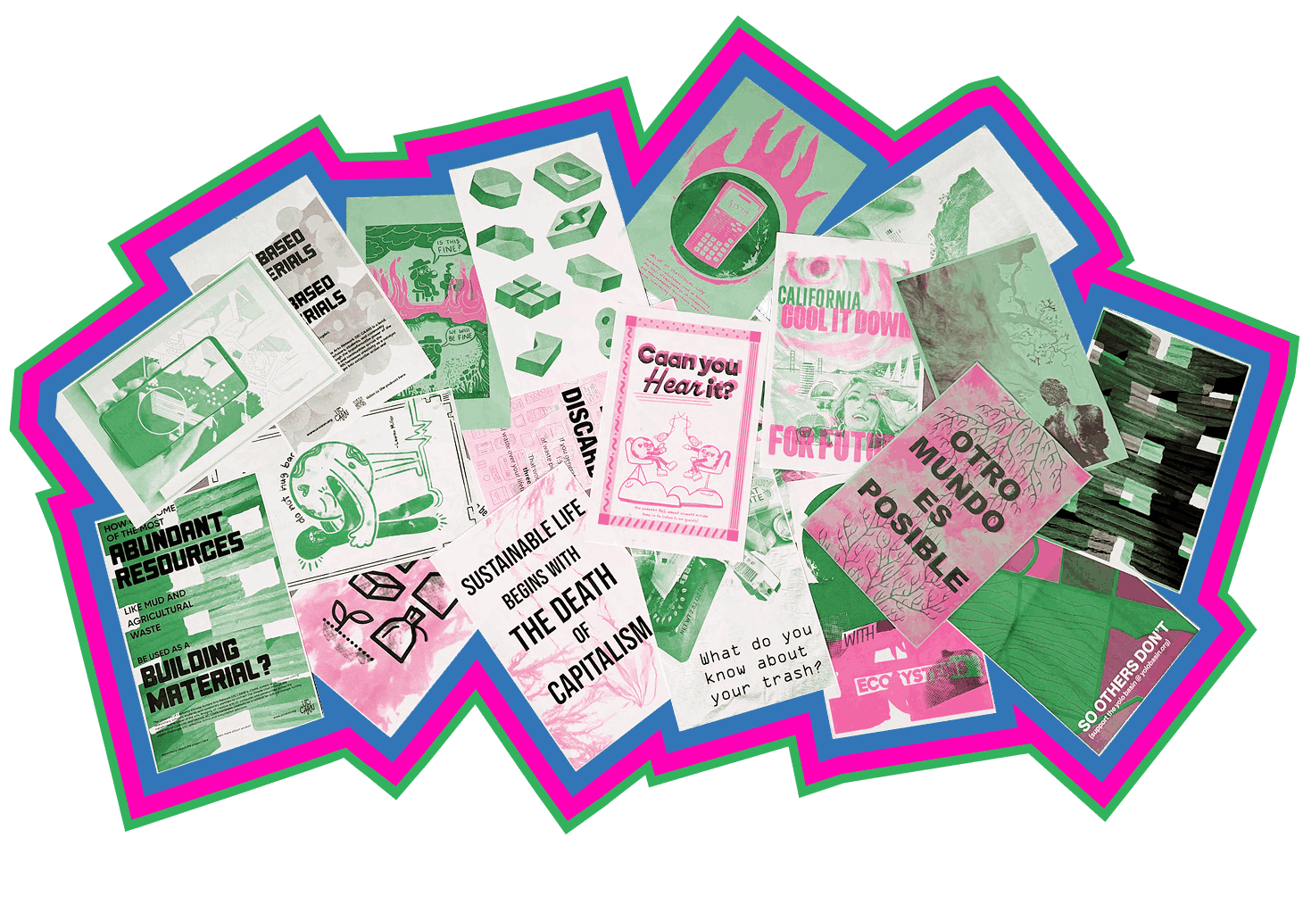 posters representing 'CAAN You Hear It?'